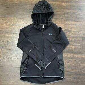 Under Armour Black X Storm Track Jacket Size Small.